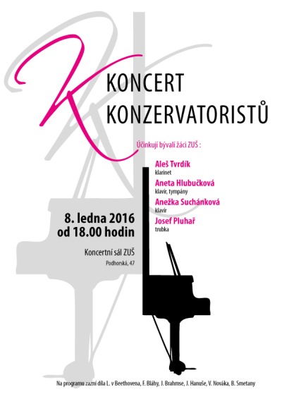 Bývalí žáci jablonecké ZUŠ se představí při koncertu