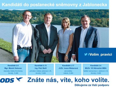 Kandidáti ODS se představují: S Vítem Němečkem nejen o sněmovně