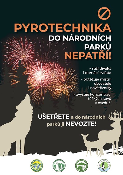 Pyrotechnika do národního parku nepatří