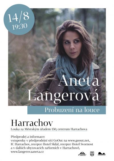 Aneta Langerová zazpívá v Harrachově