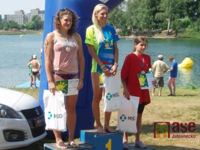 Petra Kuříková královnou přehrady na 3 km