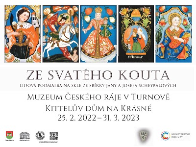 Na Krásné zahájí novou výstavu podmaleb na skle Jany Scheybalové