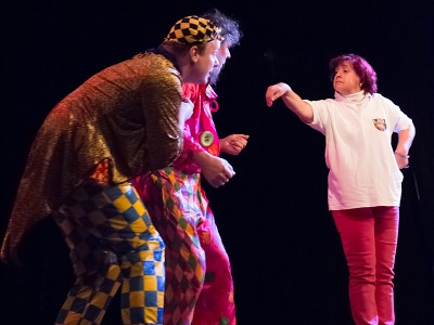 Zkuste si svůj monolog nebo dialog na jevišti...