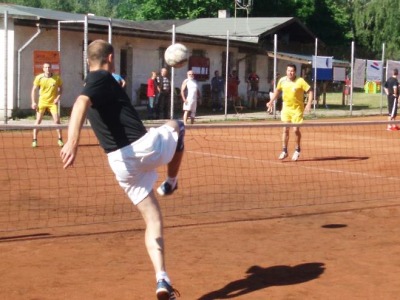 V policejním přeboru v nohejbale obhájil vítězství SKP Maják Jablonec