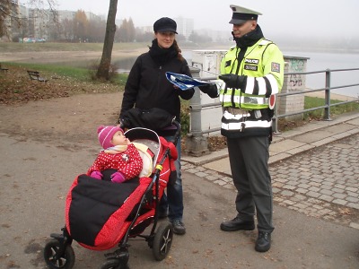 Policisté se zaměřili na viditelnost chodců a spolujezdce ve vozidlech