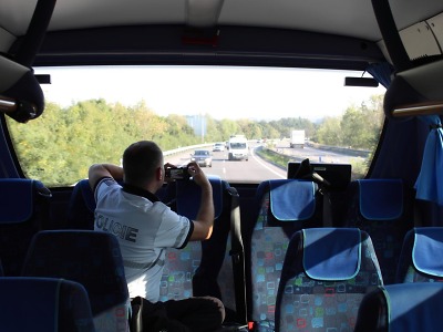 Autor foto:Archiv Policie ČR Na neukázněné řidiče v kraji znovu dohlížel policejní autobus