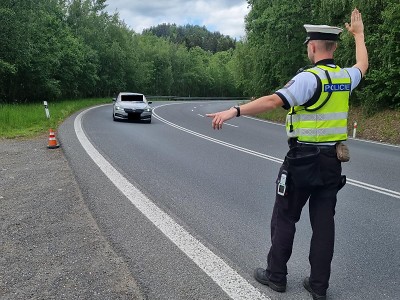 Autor foto:Archiv Policie ČR Policisté se zaměřili na dodržování povolené rychlosti