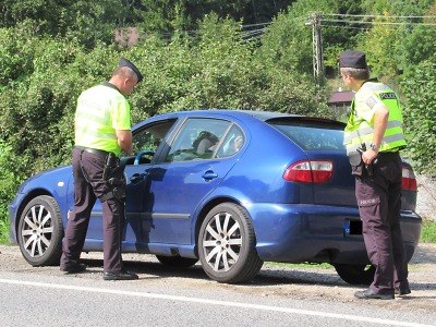 Policisté v Libereckém kraji o víkendu dohlíželi na silniční provoz