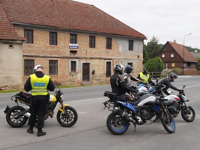 Policisté v Libereckém kraji kontrolovali motorkáře