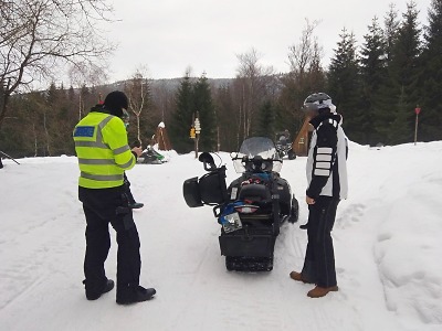 Policie dohlíží na bezpečnost v horských oblastech