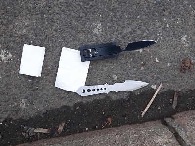Autor foto:Archiv Policie ČR Jablonečtí policisté zpacifikovali agresora, který řádil na benzince
