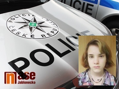 Policie žádá o pomoc v pátrání po dívce z Liberce