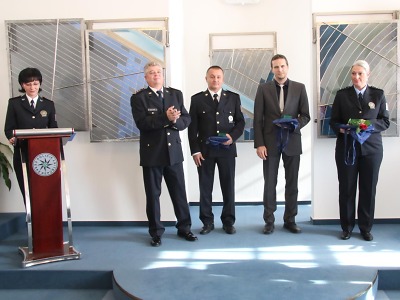 Policisté převzali na jablonecké radnici ocenění