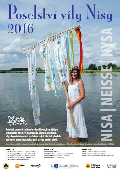 Víla Nisa připluje s poselstvím, slavnost zahájí zábavné odpoledne
