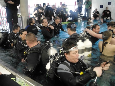 Potápěči se v Liberci pokusí pokořit světový rekord