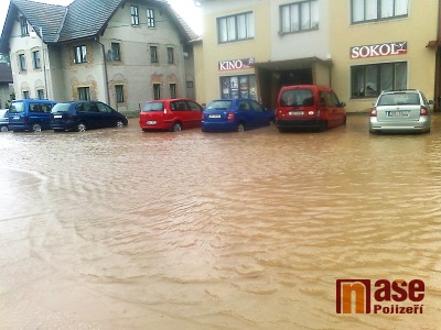 Obce Kundratice a Kruh na Semilsku postihla blesková povodeň