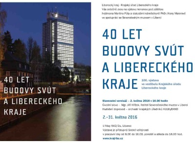 Liberecký mrakodrap slaví čtyřicátiny, ve vestibulu pořádají výstavu