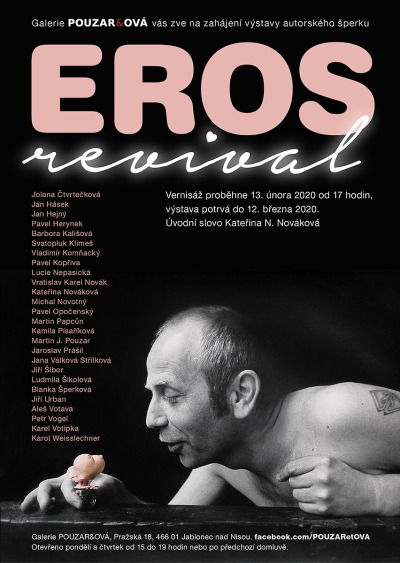 Novou výstavu Eros revival otevřou v jablonecké galerii Pouzarových