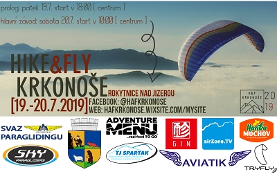 Hike & Fly Krkonoše se pokusí napodobit přelet nad Alpami