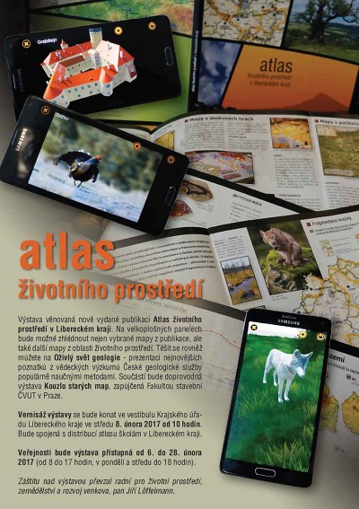 Seznamte se na výstavě s Atlasem životního prostředí Libereckého kraje