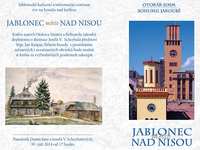 Autoři při besedě osobně představí knihu Jablonec město nad Nisou