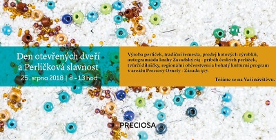 Pozvánka na Den otevřených dveří a Perličkovou slavnost v Zásadě