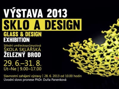 Výstava Sklo a design na sklářské škole potrvá celé prázdniny