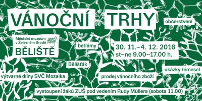 Vánoční trhy na Bělišti v Železném Brodě začnou již 30. listopadu