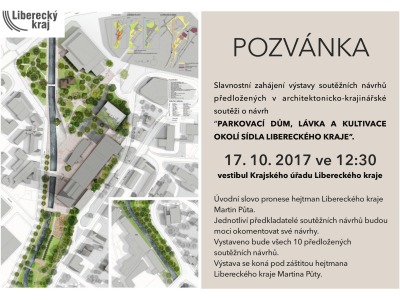 Zahájí výstavu návrhů na kultivaci okolí sídla Libereckého kraje