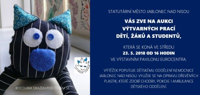 Aukce výtvarných prací pomůže dětskému oddělení nemocnice