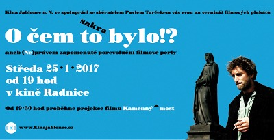 Zapomenuté porevoluční filmové perly se představí v kině Radnice