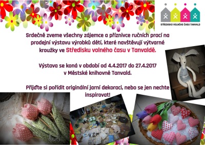 Výstava představí výrobky žáků ze Střediska volného času v Tanvaldě