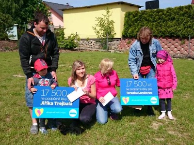 Děti z Dolního Hanychova získaly malou pomoc od liberecké Archy 13