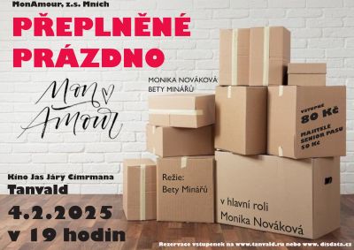Představení Přeplněné prázdno uvidíte v tanvaldském kině