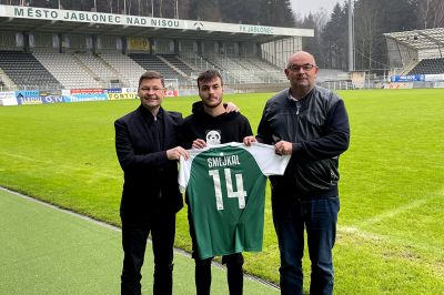 Autor foto:archiv FK Záložník Tomáš Smejkal posilou Jablonce!
