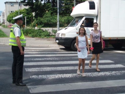 Dopravní policisté kontrolovali v minulém týdnu na Jablonecku chodce