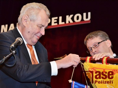 Obrazem: Návštěva prezidenta Miloše Zemana v Lomnici a Jilemnici