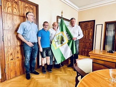 Primátor Jablonce přijal držitele medaile Otce města