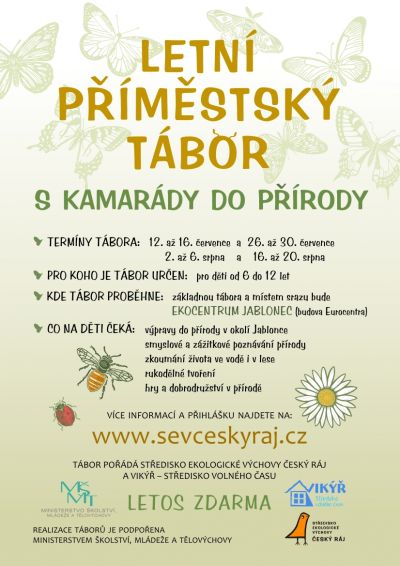Autor foto:Archiv DDM Vikýř S kamarády do přírody pro děti zdarma