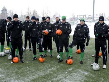 Hráči Baumitu opět v plném zápřahu