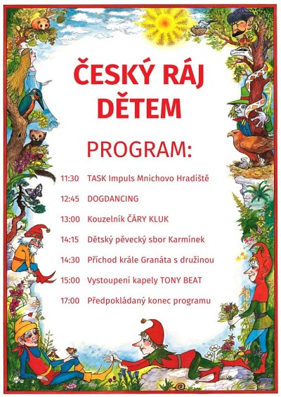 Akce Český ráj dětem se koná podvacáté!