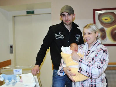 Prvním miminkem Libereckého kraje v roce 2014 je holčička Isabel