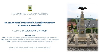 Kokonínská Pyramida bude slavnostně požehnána