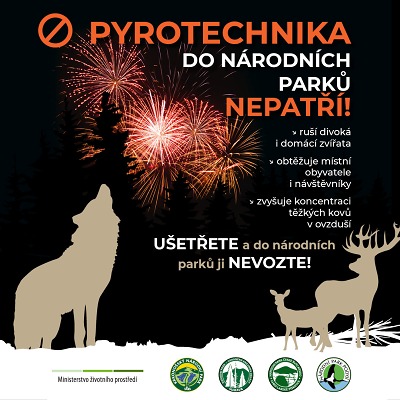 Pyrotechnika do národního parku nepatří