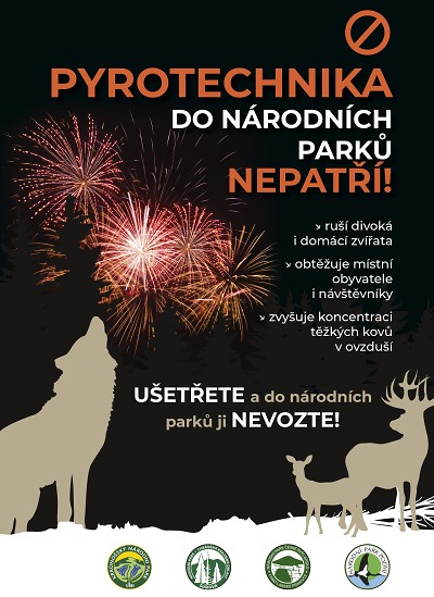 Pyrotechnika do národního parku nepatří