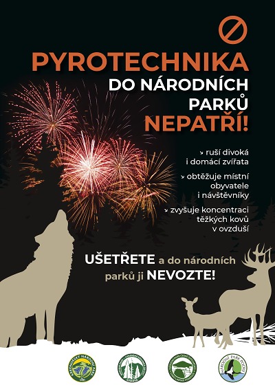 Pyrotechnika do národního parku nepatří!