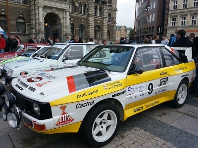 Rallye Legend 2013 předvedla divákům veterány z 80. let