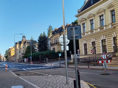 Stavební sezona v Jablonci pokračuje, Hřbitovní a Liberecká průjezdné