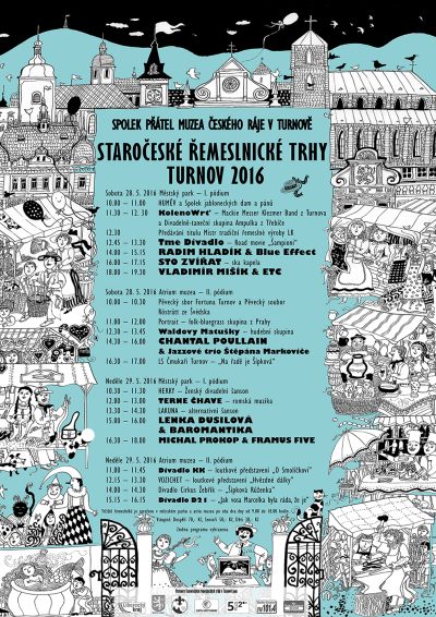 V Turnově se konají už po dvaadvacáté Staročeské řemeslnické trhy