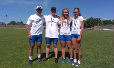 Čtyři atleti Liazu reprezentovali Česko při mezistátním utkání dorostu